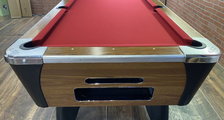 Coin-Operated Pool Table