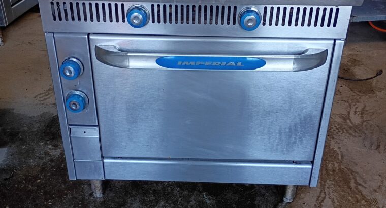 Natural Gas Griddle Range with Convection Oven