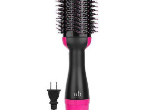 Generic 4 In 1 Hot Air Brush, Hair Dryer Volumizer Brush Dryer Comb For Straightening Curling Drying