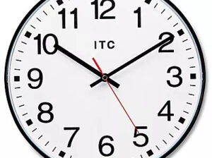 Traditional Wall Clock – 12″