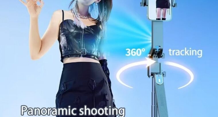 Selfie Stick Tripod with 360° Rotation & Remote Contro