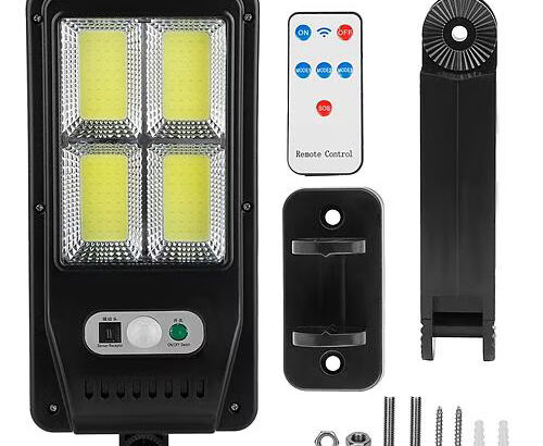 Solar Powered Wall Lights Outdoor 120LED Beads Motion Sensor Lamp IP65 Waterproof