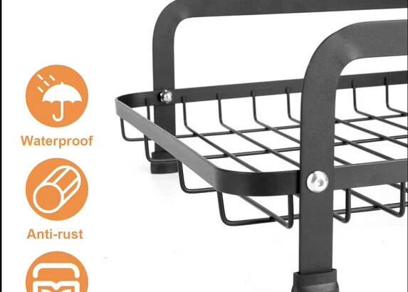 Dish Drying Rack for Kitchen Counter Space Saving Rustproof Dish Rack