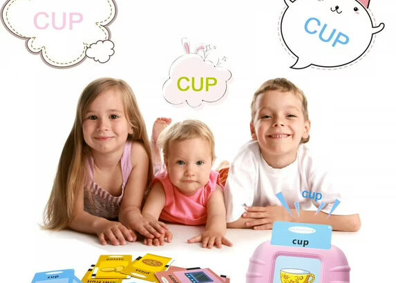 Preschool Early Development Flash Cards with Talking Reader