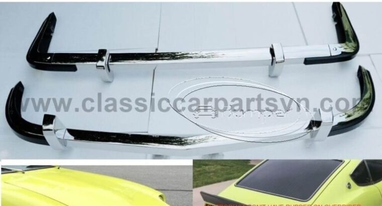 Bumper with rubber, with overriders for Datsun 240Z 260Z 280Z