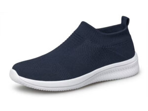 Walking Sock Shoes Elastic Knit Lightweight Slip on Breathable