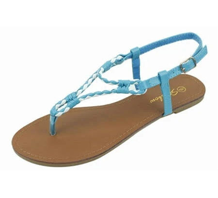 Women's T-Strap Flats Sandals
