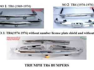 Triumph TR6 Early Year (1969-1974) And Late Year (1974-1976)