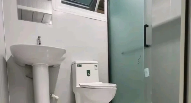portable movable container house 10*16 ftwith rooftop