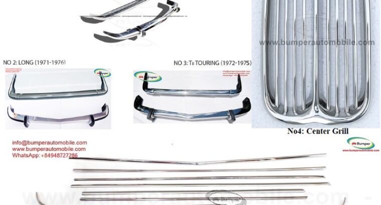 BMW E10 2002 1502 1602 1802 year 1968 to1976 Bumper Classic car